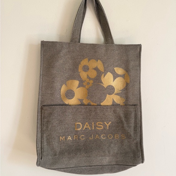 Daisy Marc Jacobs Tote Bag Metallic woven bag - Picture 1 of 2